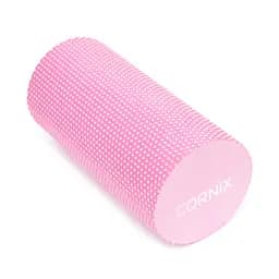 Масажний ролик Cornix EVA+ 30 x 15 см (валик, ролер) XR-0298 Pink - мініатюра 4