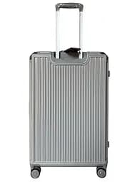 Валіза велика L Milano bag 013 полікарбонат Срібна - мініатюра 3