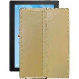 Чехол StatusCASE из экокожи для планшета Lenovo Tab 4 10 Plus Бежевый