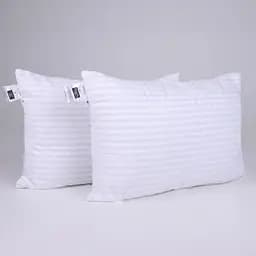 Набор подушек MirSon №0122 Сolor Fun Line Stripe White Хлопок 2 шт. белый (2200011158549)