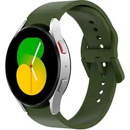 Ремінець для Samsung Galaxy Watch 7 - зелений ширина кріплення 20мм силікон Watchbands Color Angle (W48-0WBWB72877220)