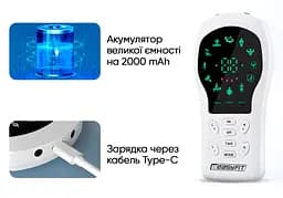 Міостимулятор EasyFit ActivePulse-1 для тіла, стимулятор м'язів у чохлі (EF-2303s) - мініатюра 5