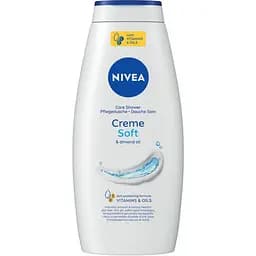 Гель-догляд для душу Nivea Сreme Soft з олією мигдалю 750 мл