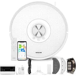 Робот-пилосос Sencor 400 Вт НЕРА білий