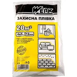 Плівка захисна Werk 4x5 м 12 мкм (113452)