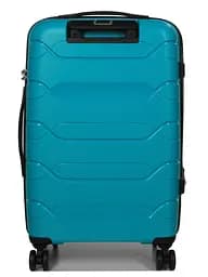 Валіза середня M поліпропілен Worldline Airtex 282 74л 64×41×26см Бірюзова - мініатюра 4