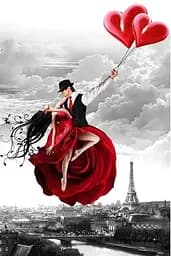 Алмазна мозаїка на підрамнику Закохані 40×50 см 71807_BGLE