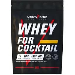 Протеїн Vansiton Whey For Cocktail 900 г Полуниця