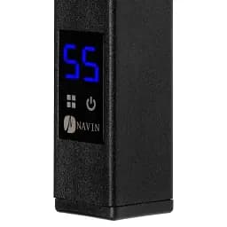 Рушникосушка електрична Navin Stugna 480х800 Sensor ліва чорна - мініатюра 4