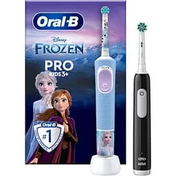 Набір електричних зубних щіток Oral-B Family Edition: Vitality Pro Series 1 Vitality & Kids Холодне Серце 2, 2 шт.