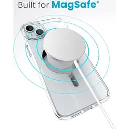 Оригінальний протиударний чохол Speck Presidio Clear MagSafe для Iphone 14 Plus/15 Plus (6.7") 150565-3240 - мініатюра 2