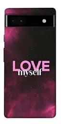 Чохол Demsky Love myself для Google Pixel 6a