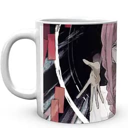 Кружка GeekLand Chainsaw Man Человек Бензопила Макима CM 02.12 330 мл белая