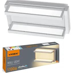 Світильник LED Videx WL01 настінний з сенсором 12W 2800K-4000K-6000K White (VL-WL01-12CSW)