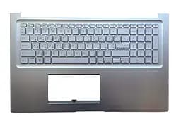 Топкейс ноутбука / верхня панель та клавіатура для ноутбука Asus VivoBook 17 X1704VA, X1704ZA (90NB10F1-R32UA0) Оригінал від Asus, Верхня панель клавіатури