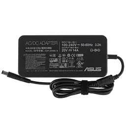 Блок живлення для ноутбука Asus 20V, 14A, 280W, 7.4x5.0-PIN, black (сетевий кабель в комплекті)
