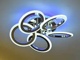 Люстра светодиодная акриловая Sirius Ш 55642/5 116W