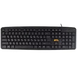 Клавиатура GTL 8125 черный, USB, Standard Office