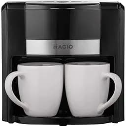 Кавоварка крапельна Magio MG-450, 420 Вт 0.3 л 2 чашки в комплекті (450МG)
