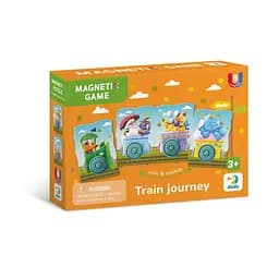 Детская магнитная игра "Путешествие на поезде" DoDo Toys 200254, 8 элементов