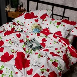 Набір наволочок Moon&Star Бязь Gold Люкс Scarlet Romance 40х60 см 2 шт - мініатюра 3