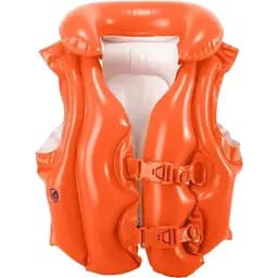 Детский надувной спасательный жилет Intex 58671NP Люкс. Размером 50х47см, для детей от 3 до 6 лет