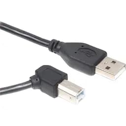 Кабель Cablexpert USB 2.0 AM/BM 1.8 m Black (CCP-USB2-AMBM90-6) [119083]
