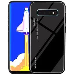 Чохол бампер Primo Gradient Glass для Samsung Galaxy S10 Plus (SMG975) Black