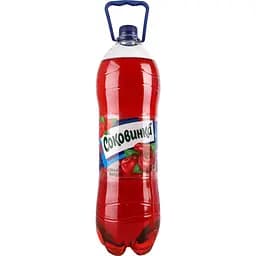 Напій Соковинка Вишня сильногазований 2 л (331007) - мініатюра 2