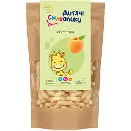 Уцінка. Палички неглазуровані Дитячі смаколики Мультизлаки Чіа-Абрикос, 25 г