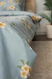 Комплект постільної білизни Moon&Star полуторний євро 160х220 наволочки 4х70х70 Spring Flower Микросатин Premium - мініатюра 7