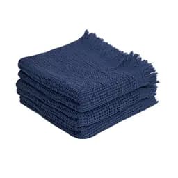 Рушник Lotus Home - Rius navy синій 50x100 - мініатюра 5