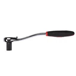 Тріскачка з шестигранником вигнута Yato HEX6 HRC 42-48 72T Cr-V з прогумованою ручкою (DW) (YT-02392)