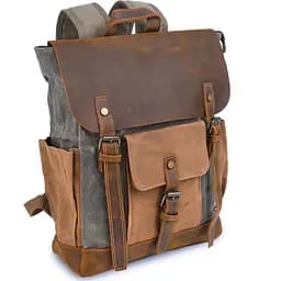 Рюкзак кожаный Vintage 40х43х12 см sum0026525