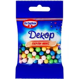 Посипка Dr.Oetker Декор Перли мікс 10 г (705001)