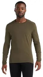 Термокофта Icebreaker 200 Oasis LS Crewe Men Loden Heather S (1052-104 365 069 S) - мініатюра 2