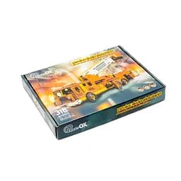 Дерев'яний 3D конструктор Пожежна машина PuzzleOk Puz-00921 318 деталей  - мініатюра 8