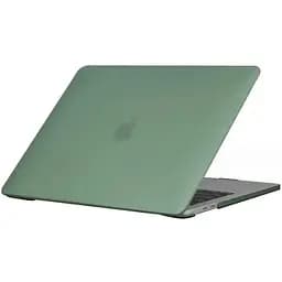 Чохол-накладка DK для Apple MacBook Pro 13" 2016-2017 (A1708) Plastic Matt (05927) dark green