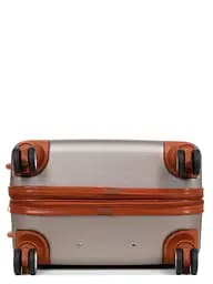 Валіза середня M ABS-пластик Worldline Airtex 629 67×45×27см 74л Шампань - мініатюра 10