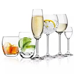 Набор для напитков Krosno Happiness, 36 предметов (879123)