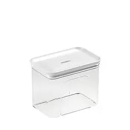Прямокутна ємність для зберігання продуктів Daily 1,2л біла (57452)
