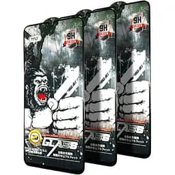 Защитное стекло для Xiaomi Redmi 13C DK Full Glue 3D MO King Kong 017565 black 3 шт.