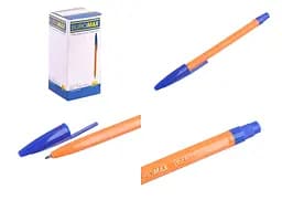 Ручка кулькова ORANGE, JOBMAX, синя, 50 шт., BM.8119-01