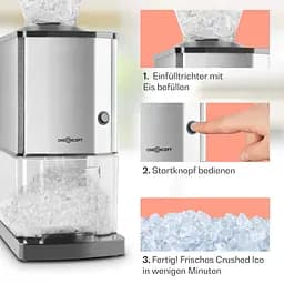 Подрібнювач для льоду Klarstein Icebreaker Ice Crusher (10028440) - мініатюра 4