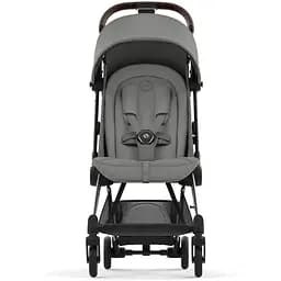Прогулянковий візочок Cybex Coya Chrome Dark Brown Mirage Grey, сірий (522004395) - мініатюра 2