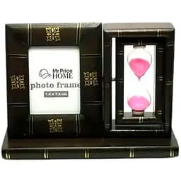 Фоторамка з пісочним годинником 19 х 14 х 8 см (6018)