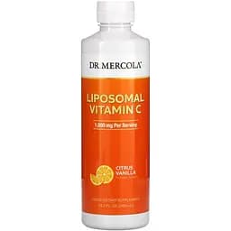 Ліпосомальний Вітамін С Dr. Mercola Сitrus-Vanilla рідкий 1000 мг 450 мл
