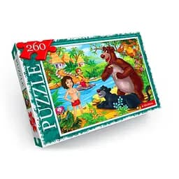 Пазли дитячі Мауглі C260-12-10, 260 елементів