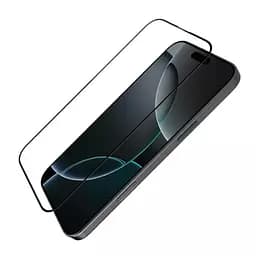 Захисне скло Nillkin (CP+ max 3D) (full glue) для Apple iPhone 16 / 15 (6.1) Чорний - мініатюра 3