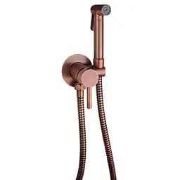 Набір гігієнічного душу Paffoni Tweet Round Mix зі змішувачем та шлангом (колір - Brushed Copper) ZDUP 110 RMSP